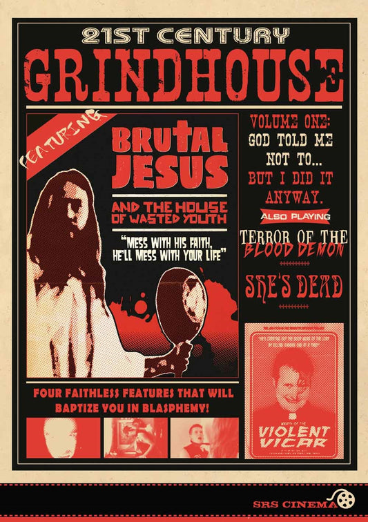 Feature Film DVD - 21St Century Grindhouse Vol 1: God Told Me Not To... But I Did It Anyway | Buy Now For 19.99