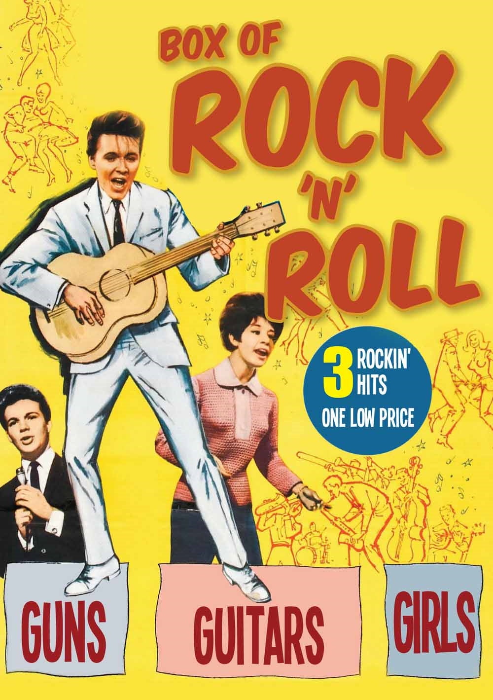 Feature Film DVD - Box Of Rock And Roll (Triple Feature) | Buy Now For 19.99