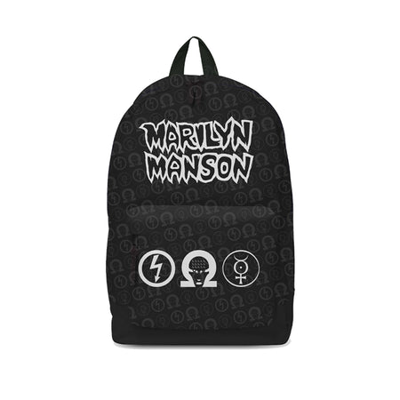 Rocksax Marilyn Manson Backpack - Logo From £34.99