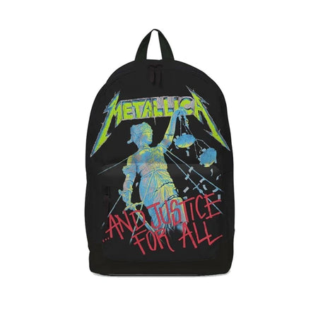 Rocksax Metallica Backpack - Justice For All White