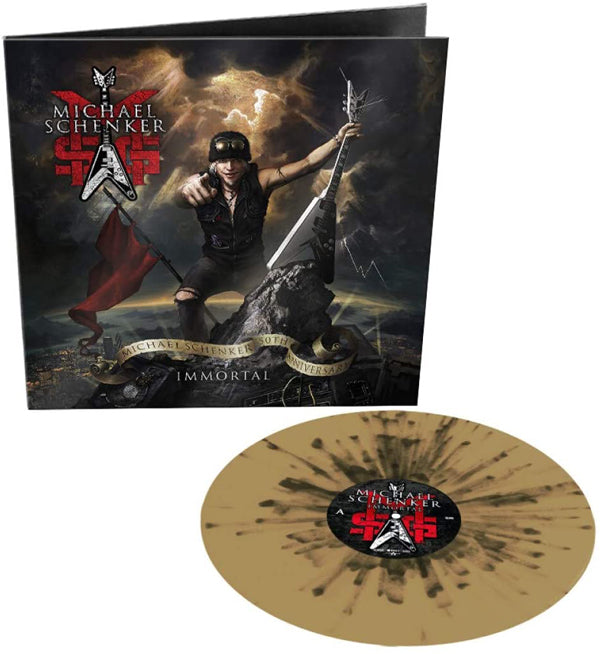 Michael Schenker Group LP - Immortal (Gold/Black Splatter Vinyl) | Buy Now For 35.99
