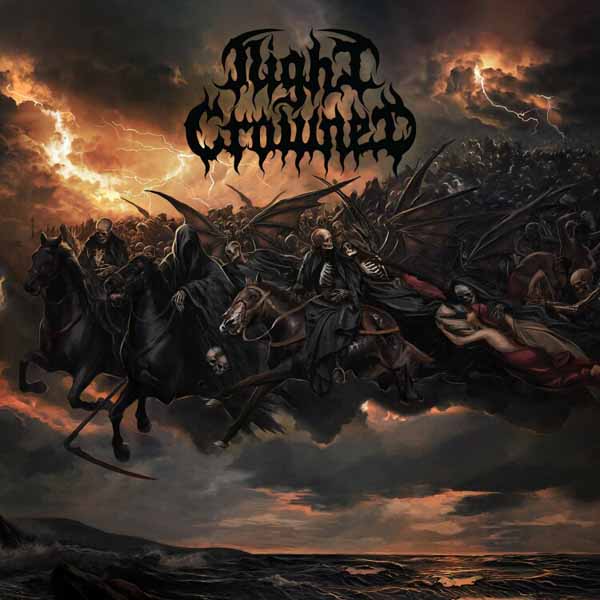 Night Crowned LP - Tales (Red Marbled Vinyl) | Buy Now For 56.99