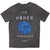 New Order T Shirt - Substance 1987 Stone Wash | Buy Now For 24.99
