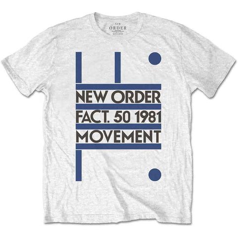 New Order T Shirt - Movement | Buy Now For 24.99