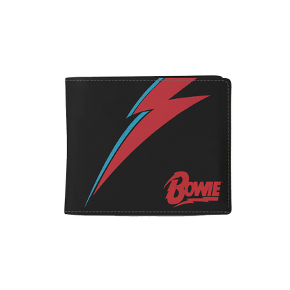 Rocksax David Bowie Wallet - Lightning Black  | Buy Now For 19.99