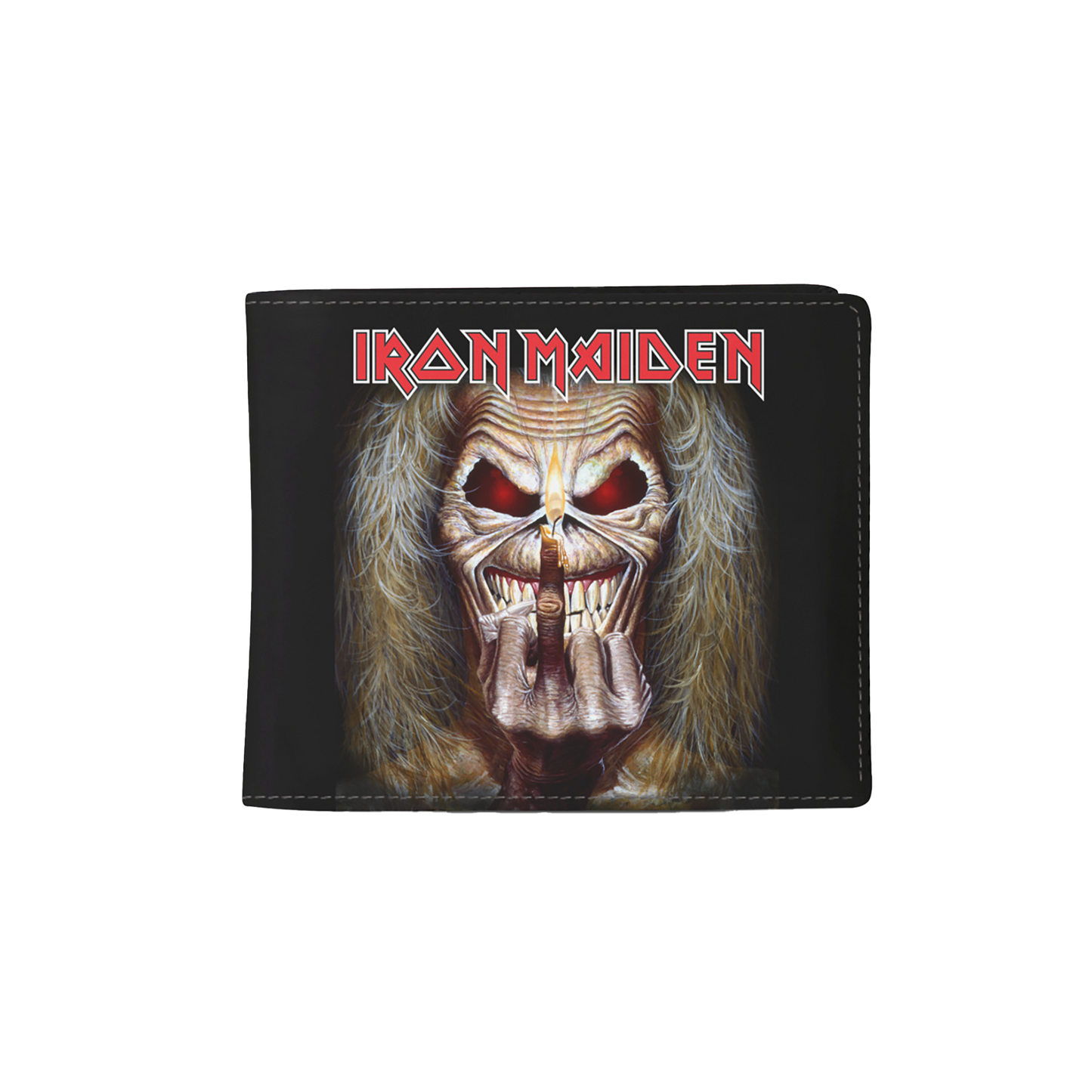 Rocksax Iron Maiden Wallet - Middle Finger  | Buy Now For 19.99