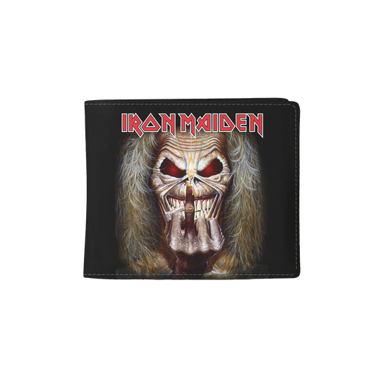 Rocksax Iron Maiden Wallet - Middle Finger  | Buy Now For 19.99