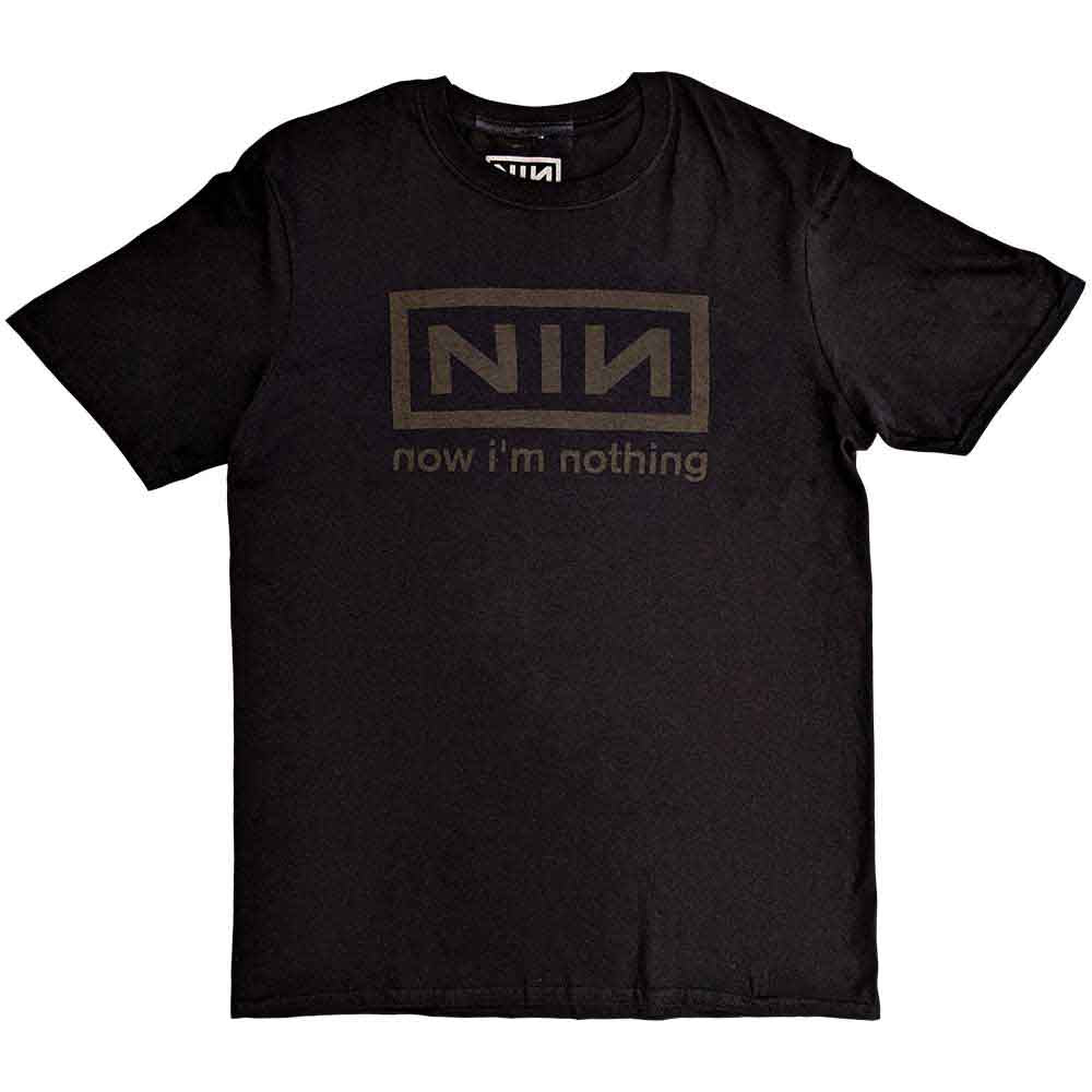 Nine Inch Nails T Shirt - Now Im Nothing