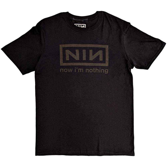Nine Inch Nails T Shirt - Now Im Nothing