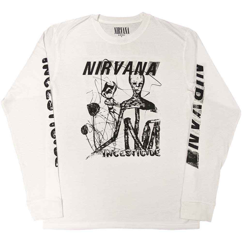 Nirvana Long Sleeve T Shirt - Incesticide