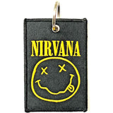 Nirvana Patch Keychains - Happy Face