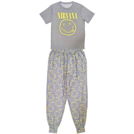 Nirvana Pyjamas - Yellow Happy Face | Buy Now For 49.99