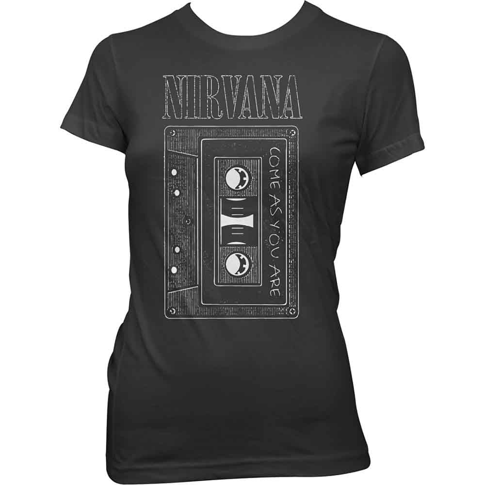 Nirvana Woman's T Shirt - As You Are Tape