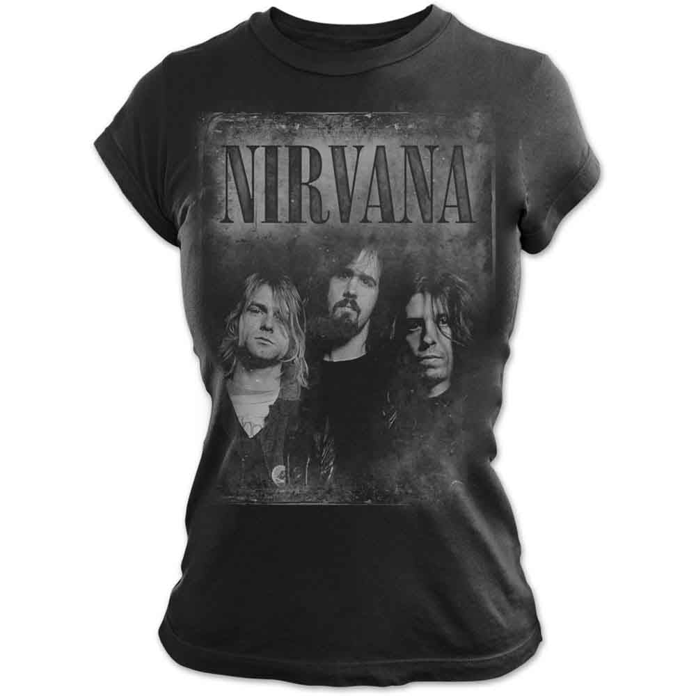 Nirvana Woman's T Shirt - Faded Faces