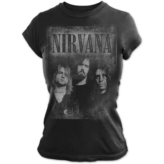 Nirvana Woman's T Shirt - Faded Faces