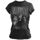Nirvana Woman's T Shirt - Faded Faces