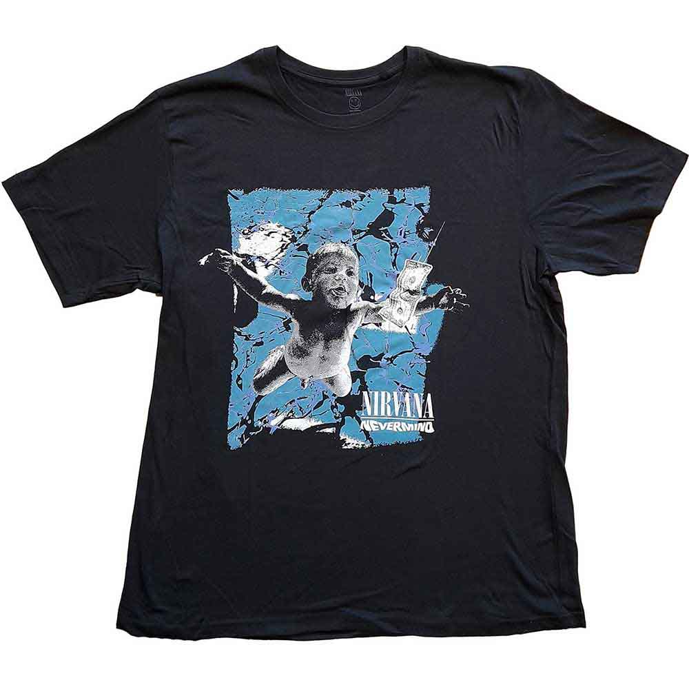 Nirvana T Shirt - Nevermind Cracked