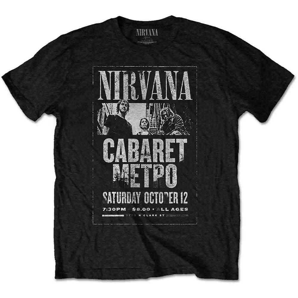 Nirvana T Shirt - Cabaret Metro