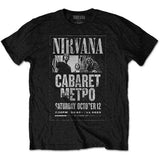 Nirvana T Shirt - Cabaret Metro