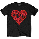 Nirvana T Shirt - Poppy Heart