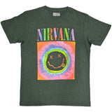 Nirvana T Shirt - Happy Face Glow Box