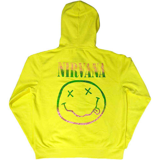 Nirvana Zip Hoodie - Sorbet Ray Happy Face