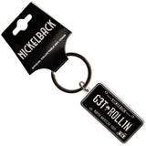 Nickelback Standard Keychains - License Plate