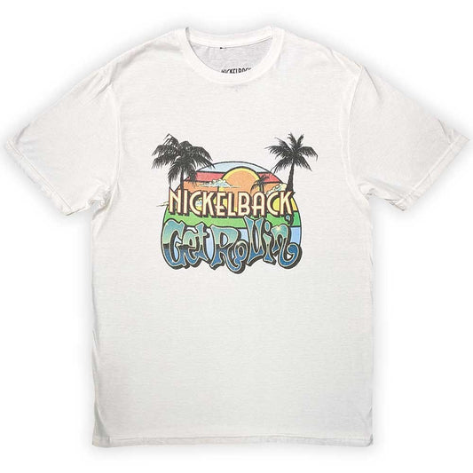Nickelback T Shirt - Get Rollin' Sunset