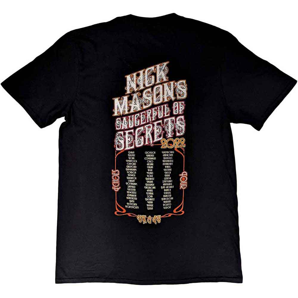 Nick Mason's Saucerful of Secrets T Shirt - Echoes European Tour 2022