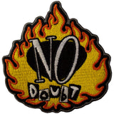 No Doubt Patches - Iron On - Flame
