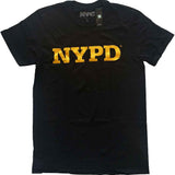 NYC T Shirt - NYPD Text Logo