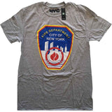 NYC T Shirt - Fire Dept Badge