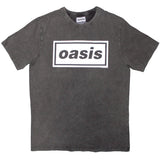 Oasis T Shirt - Decca Logo Stone Wash | Buy Now For 24.99
