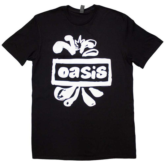 Oasis T Shirt - Logo Splat