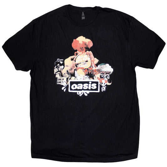 Oasis T Shirt - Atomic Collage