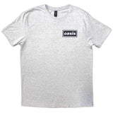 Oasis Grey T Shirt - Definitely Maybe Promo