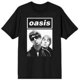 Oasis T Shirt - Noel & Liam Boxed Photo