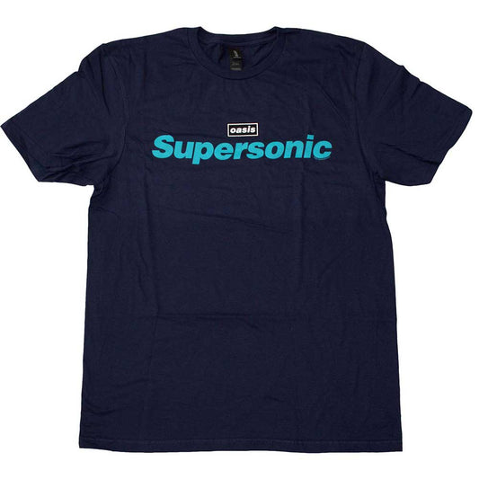 Oasis T Shirt - Supersonic Title Colour