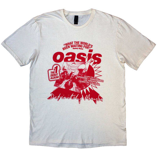 Oasis T Shirt - What The World's Been Waiting For