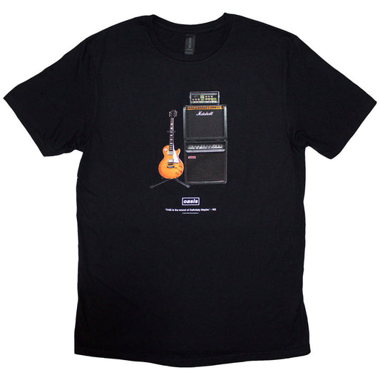 Oasis T Shirt - Definitely Maybe Guitar