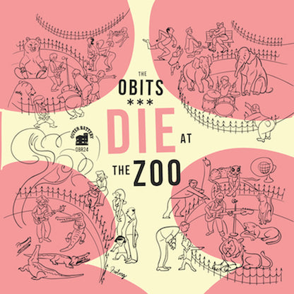 Obits LP - Die At The Zoo (Yellow Vinyl) | Buy Now For 29.99