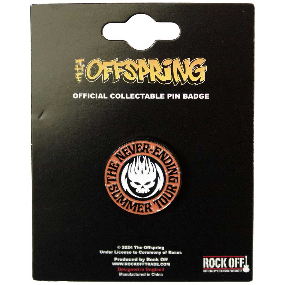 Offspring Pin Badge - The Never Ending Summer Tour