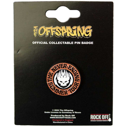 Offspring Pin Badge - The Never Ending Summer Tour