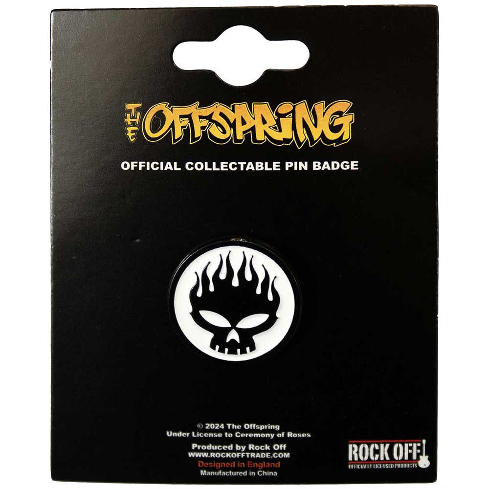 Offspring Pin Badge - Skull
