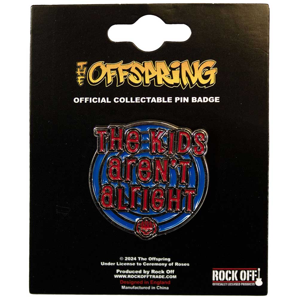 Offspring Pin Badge - The Kids Aren't Alright
