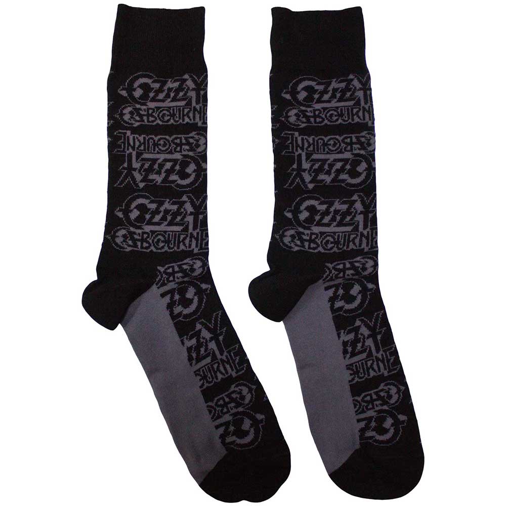 Ozzy Osbourne Ankle Socks - Logo Repeat