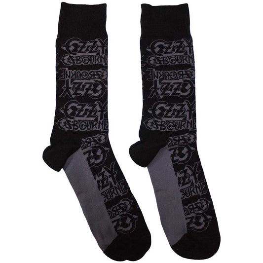 Ozzy Osbourne Ankle Socks - Logo Repeat