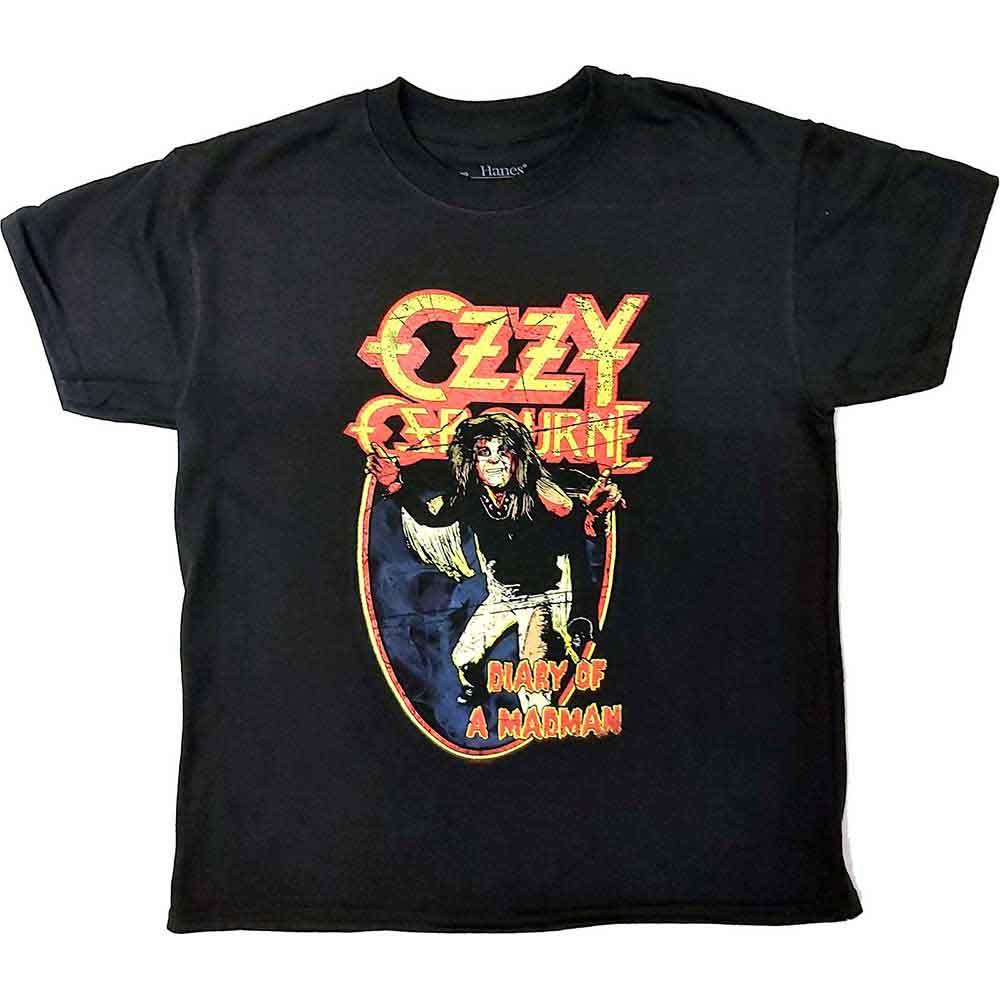 Ozzy Osbourne Children's T Shirt - Vintage Diary Of A Madman