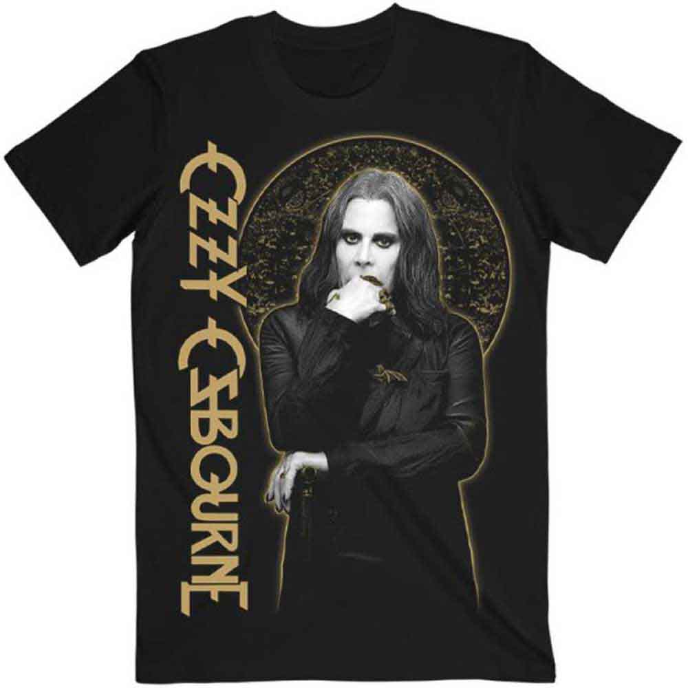 Ozzy Osbourne T Shirt - Patient No.9 Gold Graphic