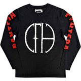 Pantera Long Sleeve T Shirt - Frayed Logo